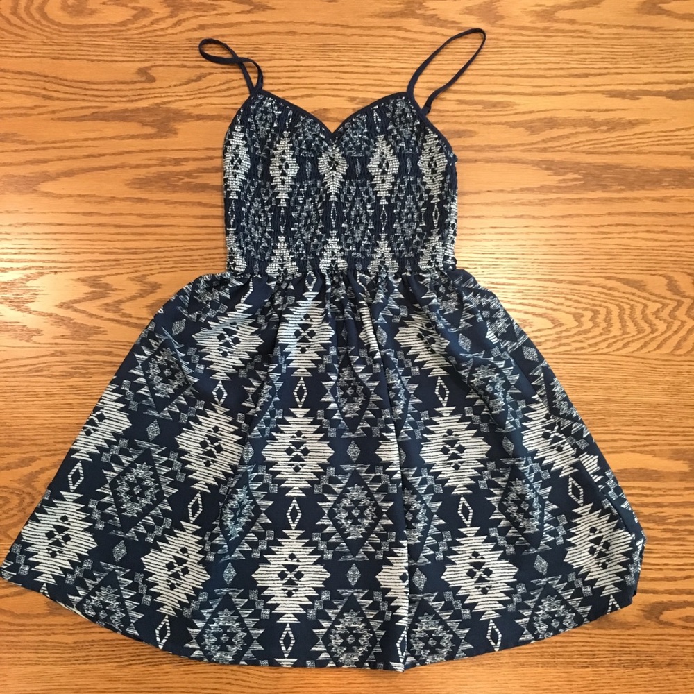 Aztec Patterned Dress
